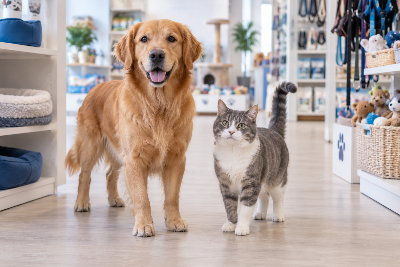 Imagem ilustrativa de pet shop